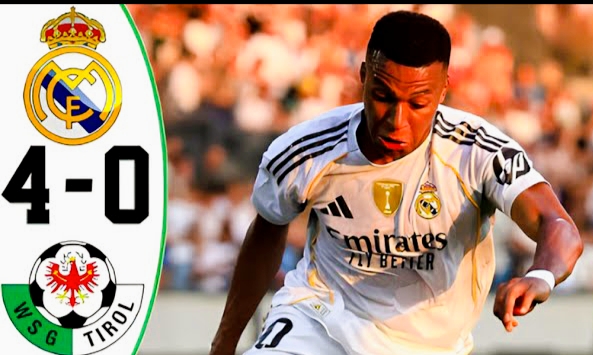 Wsg Tirol vs Real Madrid